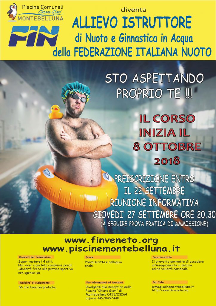 VOLANTINO CORSO ISTRUTTORE 2018