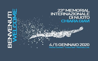 4-5 gennaio 2020 – 23° MEMORIAL INTERNAZIONALE DI NUOTO “CHIARA GIAVI“ MONTEBELLUNA